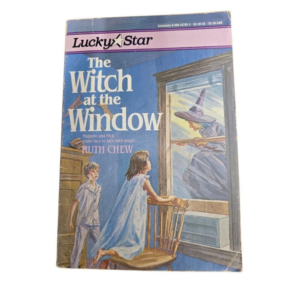 Vintage The Witch at the Window by Ruth Chew Children's Chapter Book